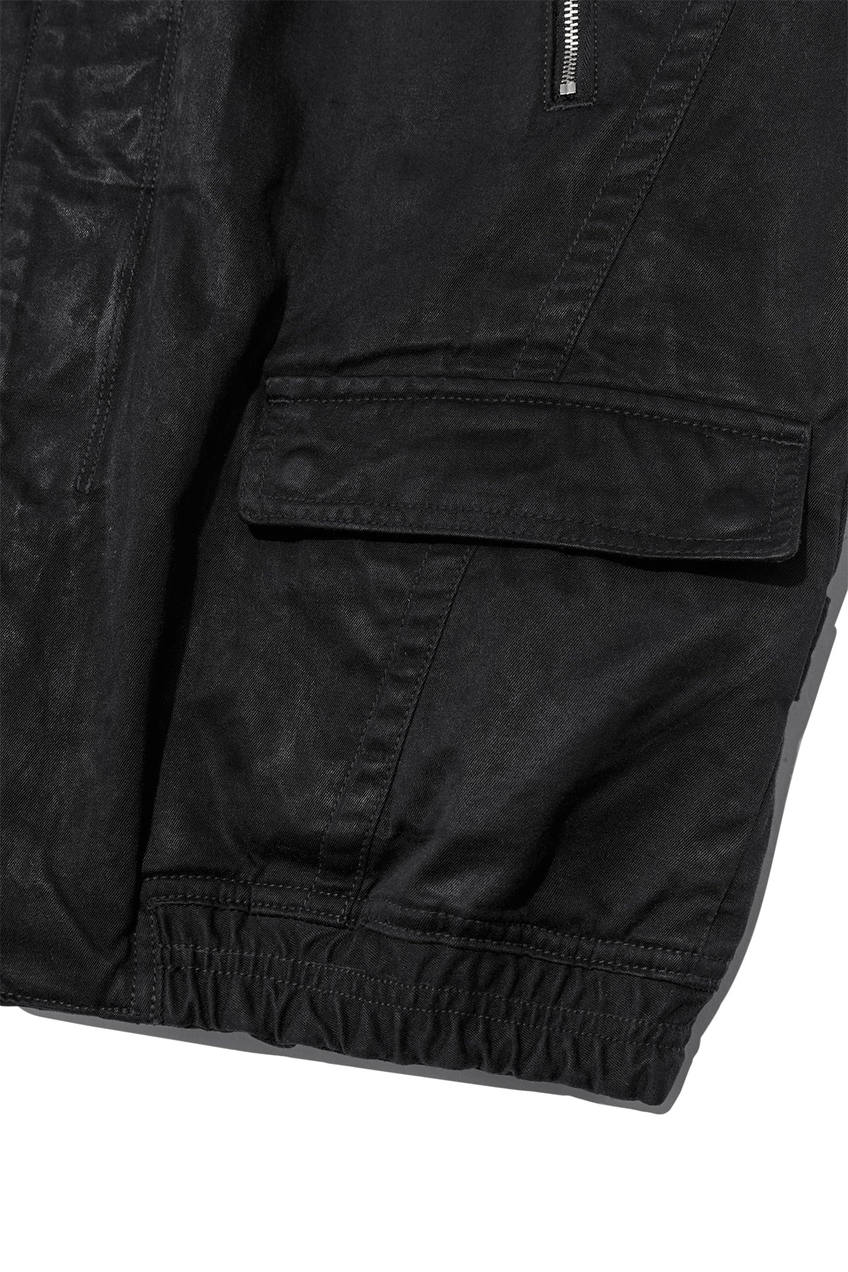 Matin Kim - Coated Cotton Vest (Charcoal) product image 4 | TRAB K-Fashion Australia