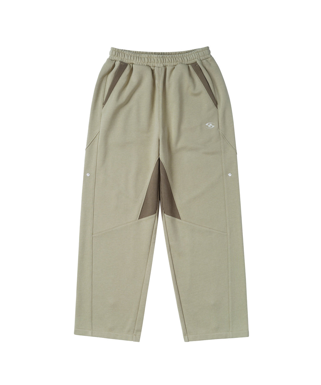 San San Gear - Rib Sweatpants (Mud Khaki) product image 4 | TRAB K-Fashion Australia