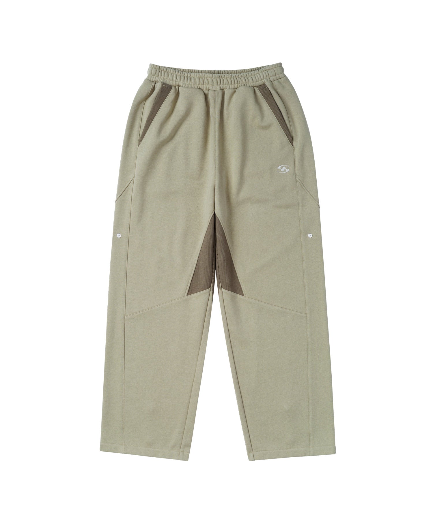 San San Gear - Rib Sweatpants (Mud Khaki) product image 4 | TRAB K-Fashion Australia