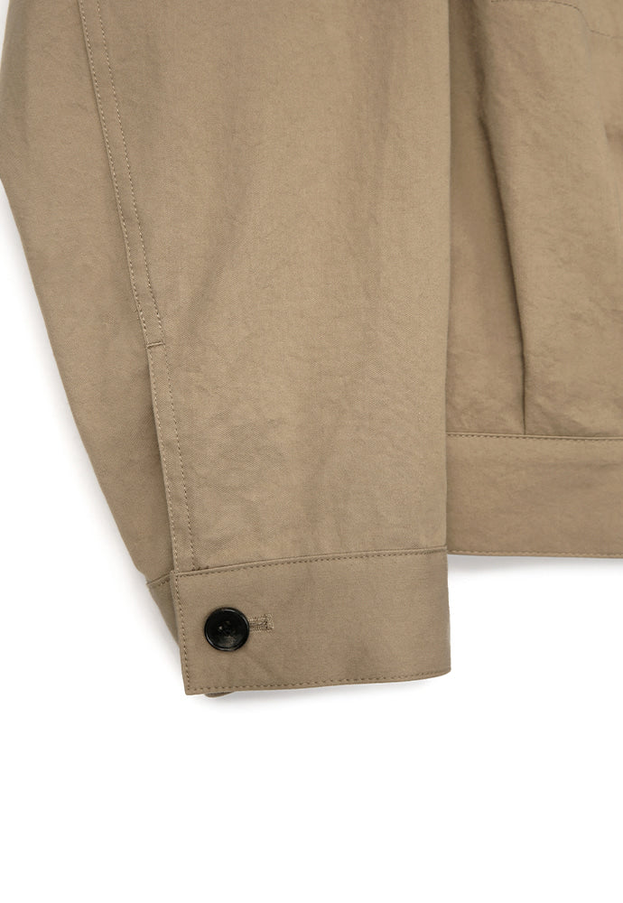 Art if acts - Cotton Trucker Jacket (Beige) product image 12 | TRAB K-Fashion Australia