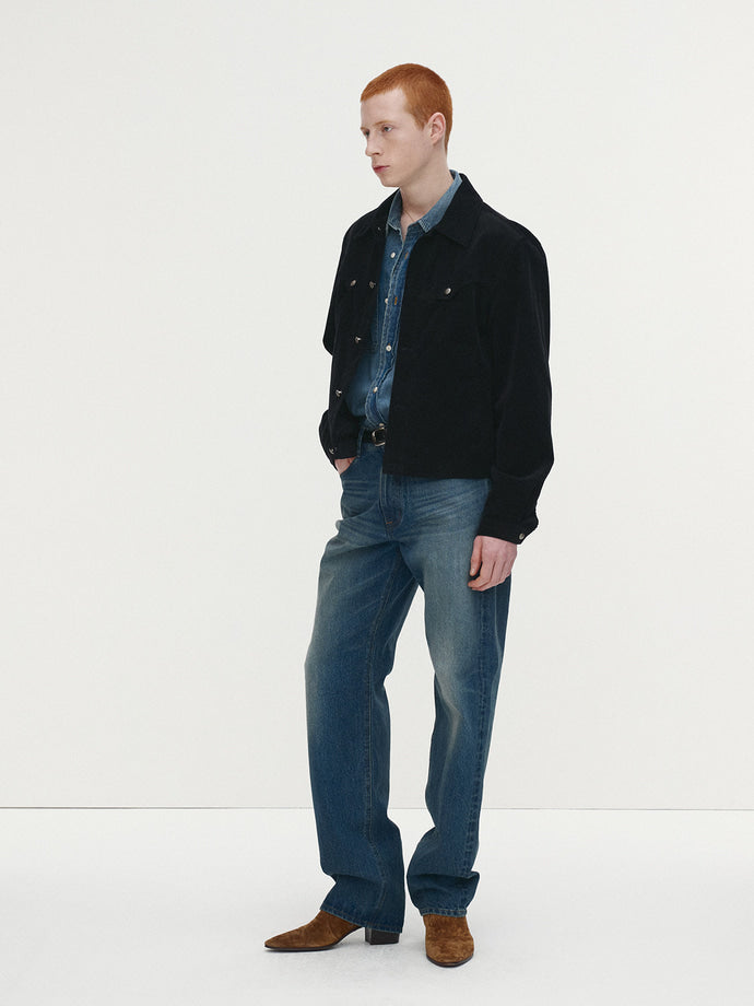 Tonywack - Washed Corduroy Western Trucker (Black) product image 3 | TRAB K-Fashion Australia