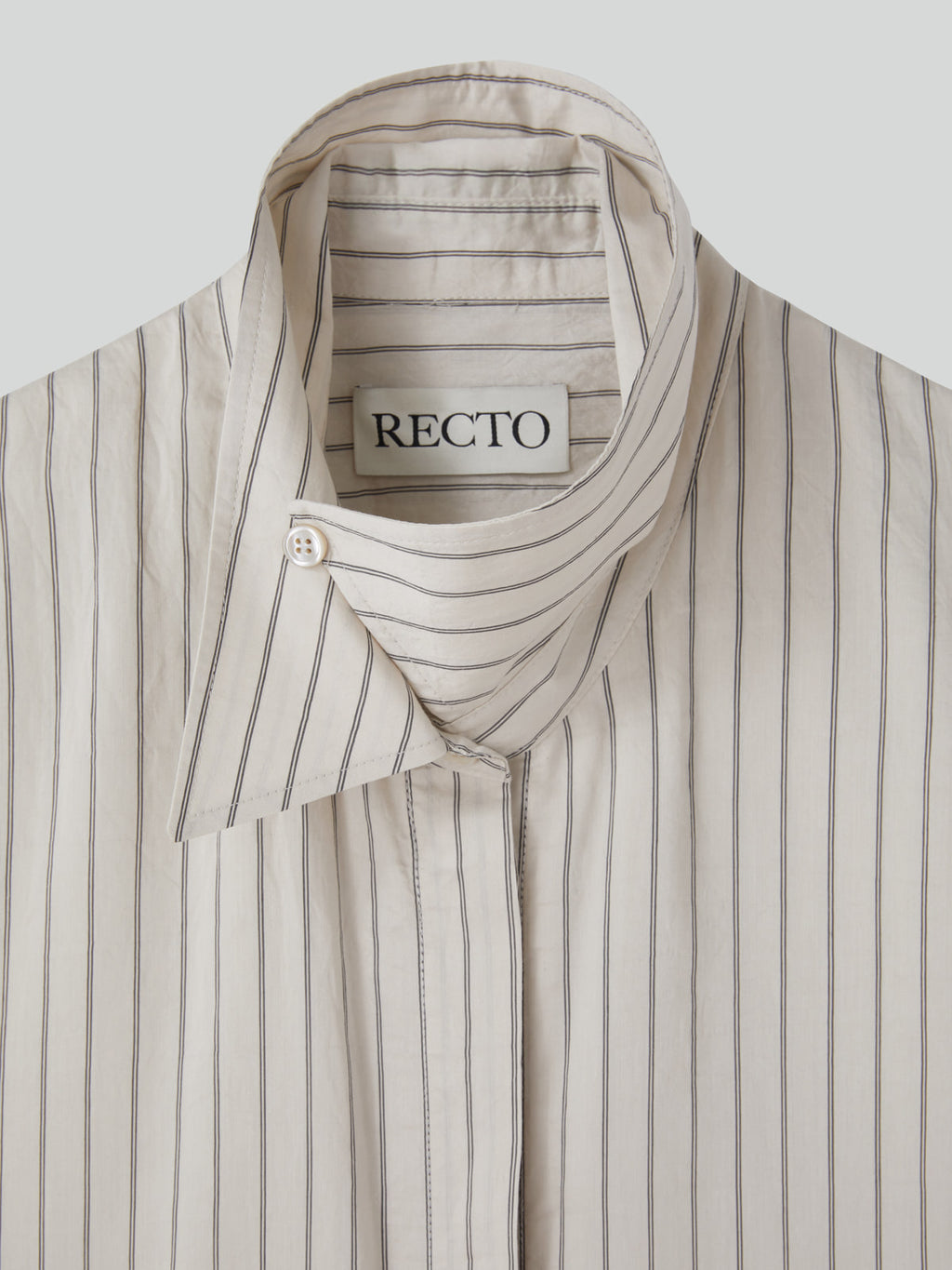 Recto - Double Layer Stripe Shirt (Pale Beige) product image 12 | TRAB K-Fashion Australia
