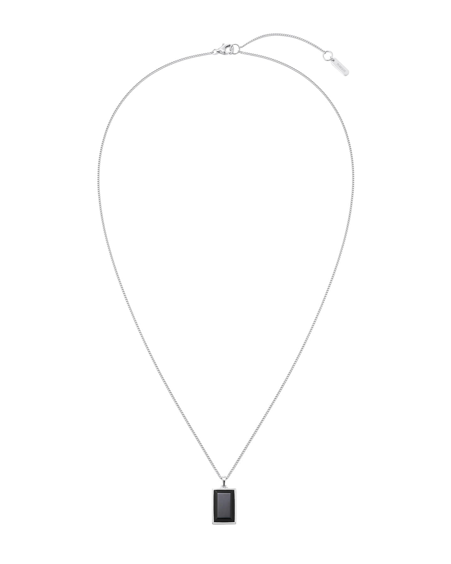 Numbering - Double Side Onyx Necklace #7738 product image 6 | TRAB K-Fashion Australia