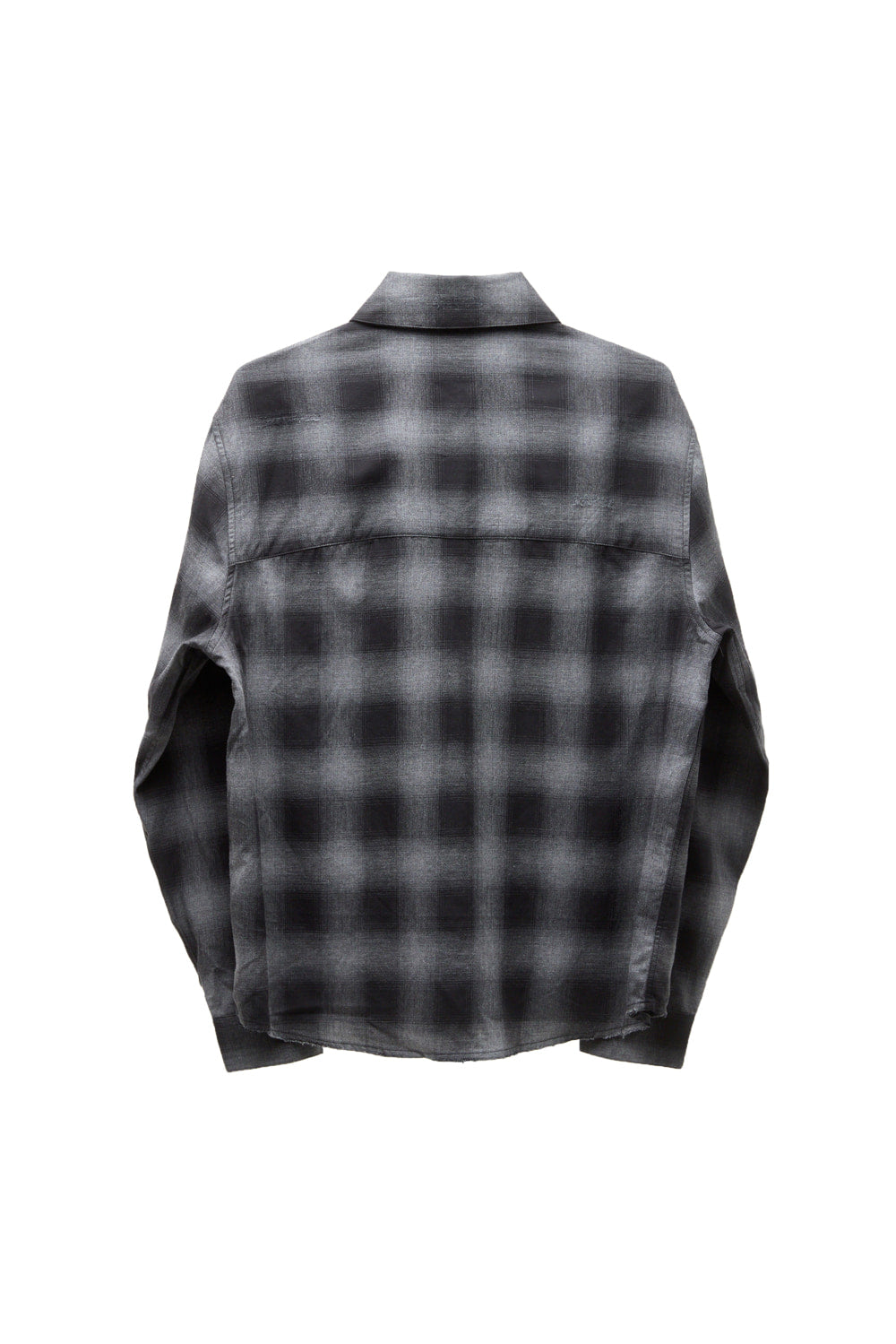 Hatchingroom - Regular Shirt Ombre Check (Charcoal) product image 2 | TRAB K-Fashion Australia