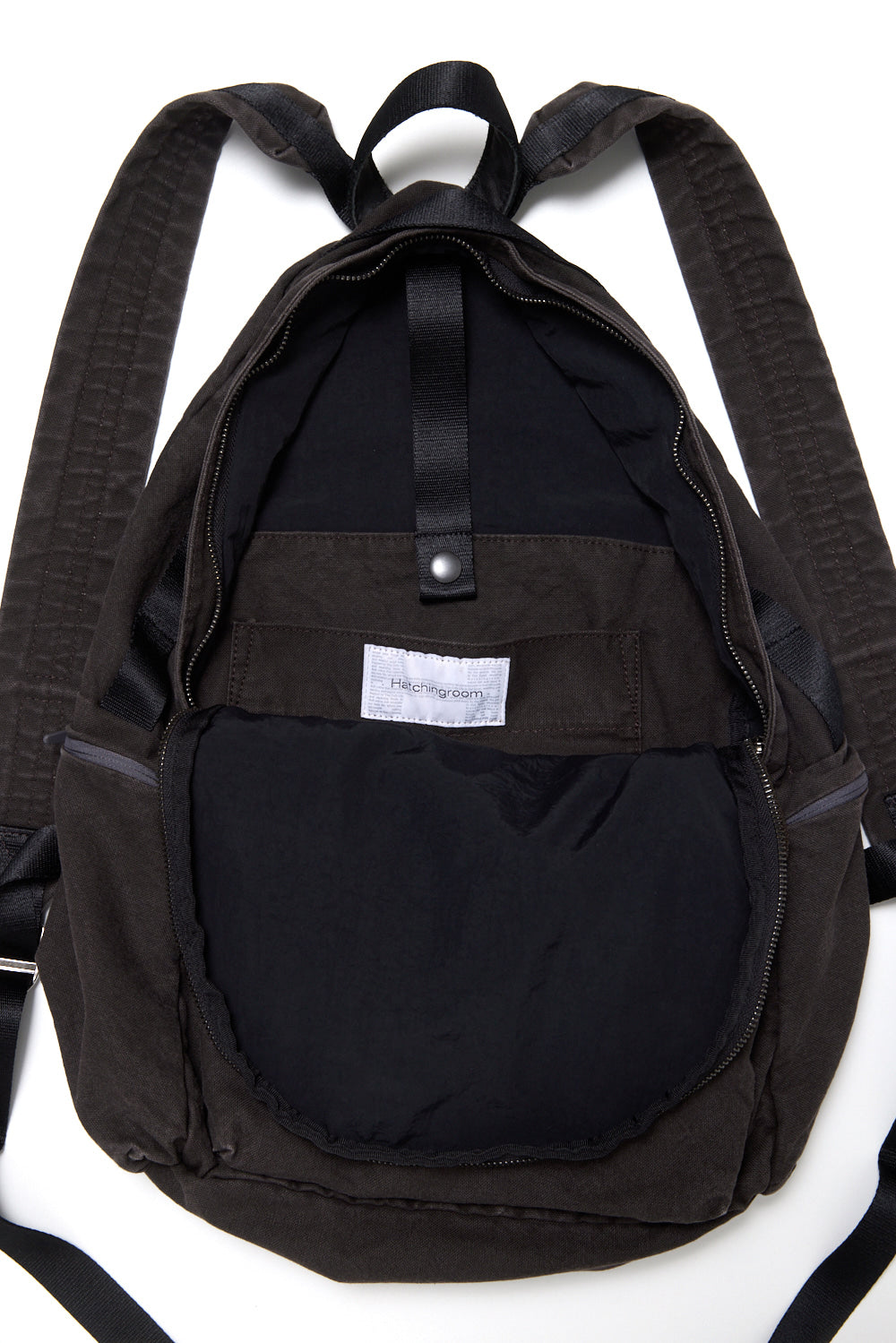 Hatchingroom - VTG Backpack Charcoal (Brown) product image 4 | TRAB K-Fashion Australia