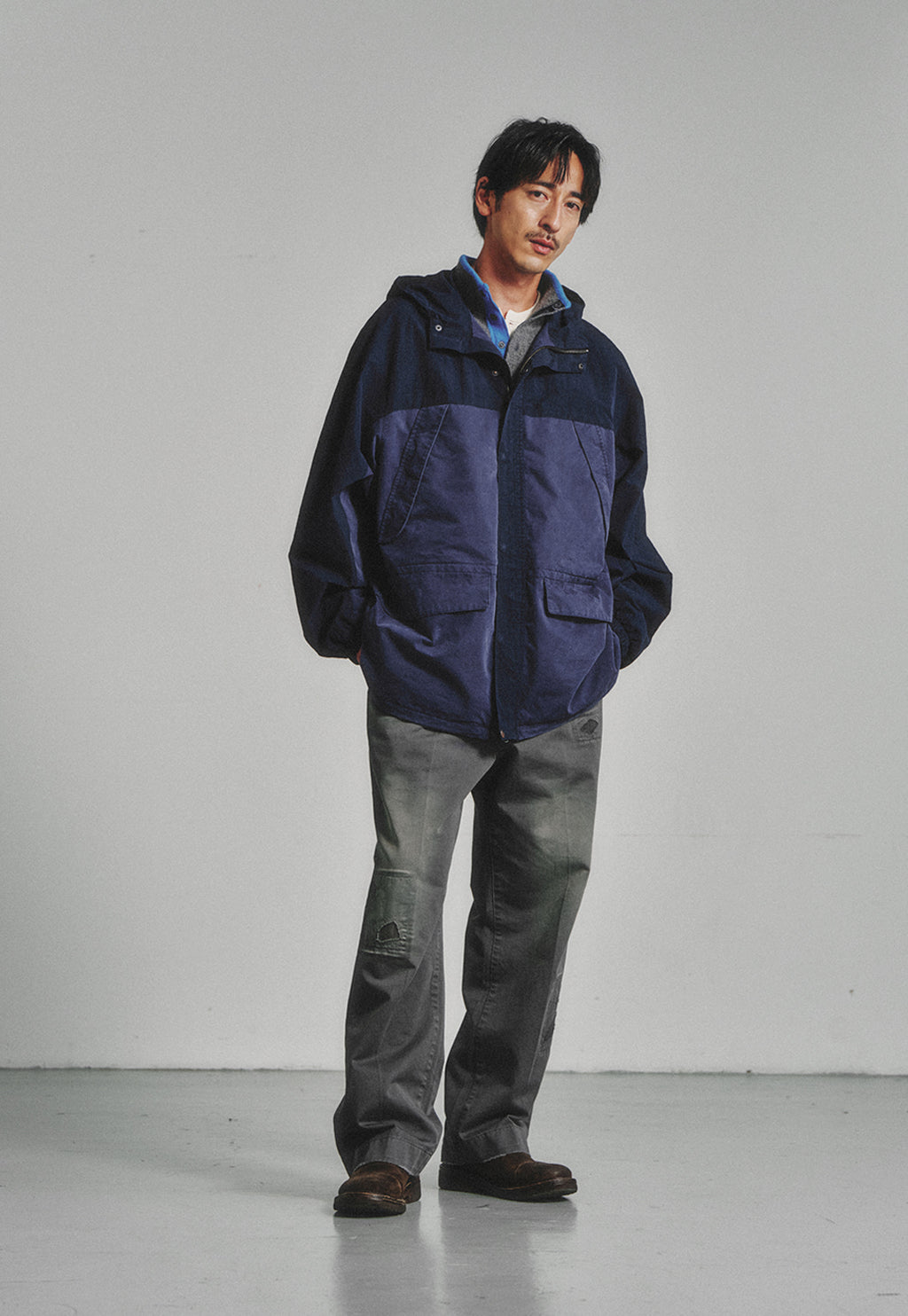 Art if acts - Garment Washed Parka (French Navy) product image 4 | TRAB K-Fashion Australia