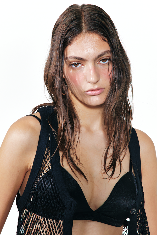 Deinet - Crochet Knit Vest (Black) product image 10 | TRAB K-Fashion Australia
