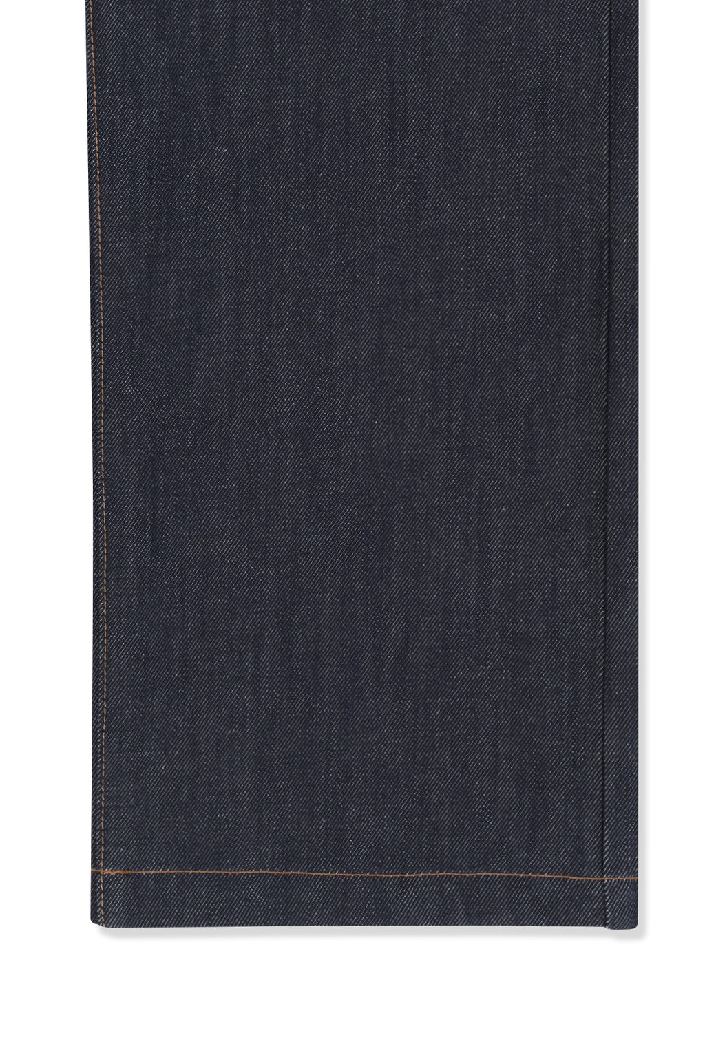 Matin Kim - Skirt Overlay Denim Pants (Dark Navy) product image 4 | TRAB K-Fashion Australia