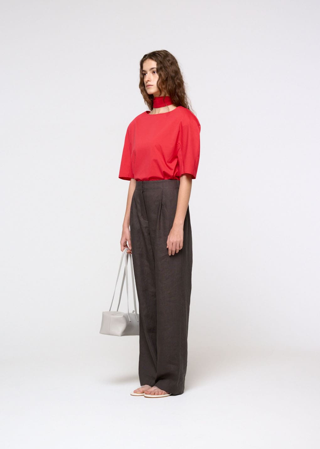 Amomento - Padded Jersey Top (Red) product image 3 | TRAB K-Fashion Australia