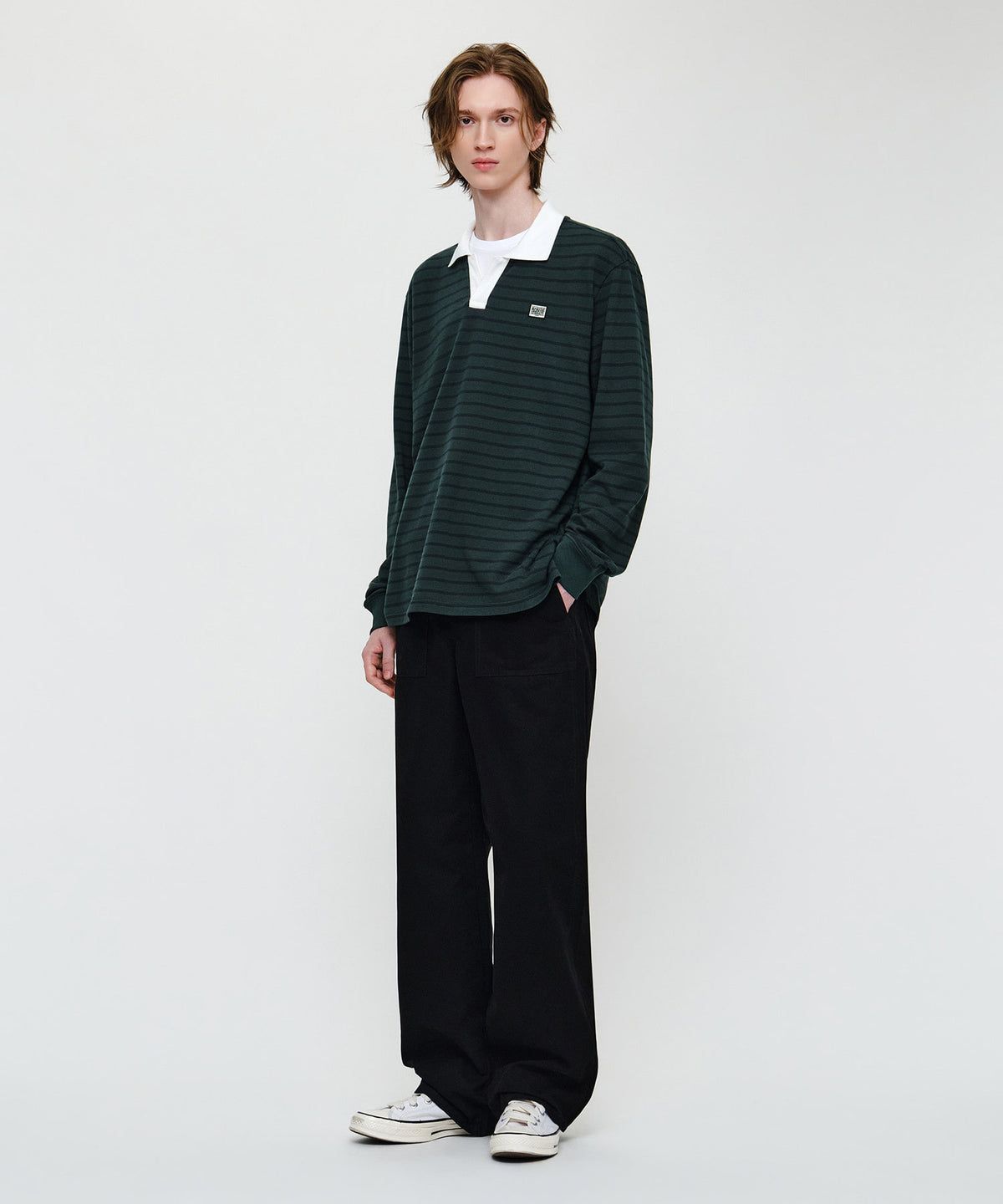Marithe & Francois Girbaud - Cotton Work Pants (Black) product image 4 | TRAB K-Fashion Australia