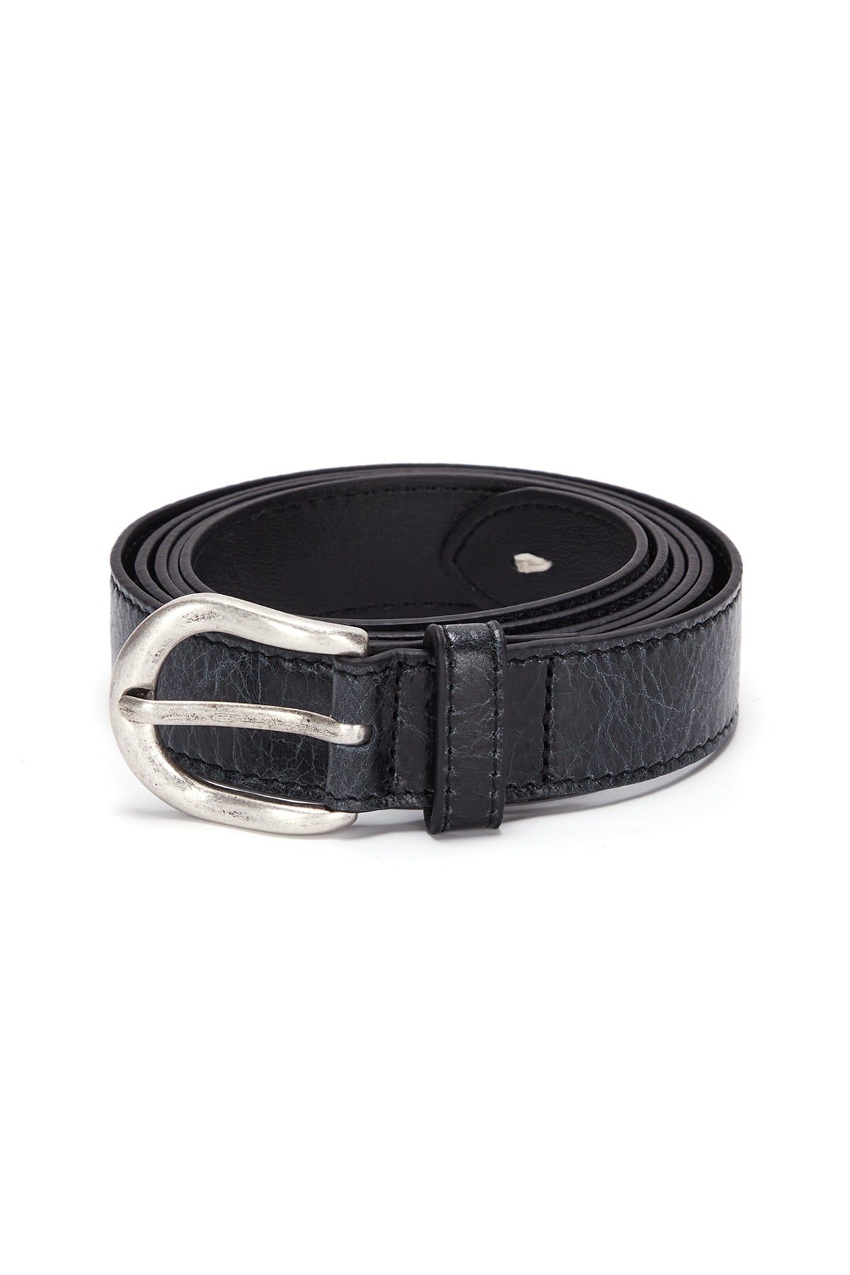 Matin Kim - Stitch Point Belt (Black) product image 1 | TRAB K-Fashion Australia