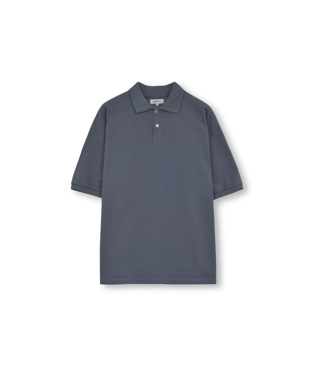 Brownyard - Cotton Pique Shirt (Blue Grey) product image 3 | TRAB K-Fashion Australia