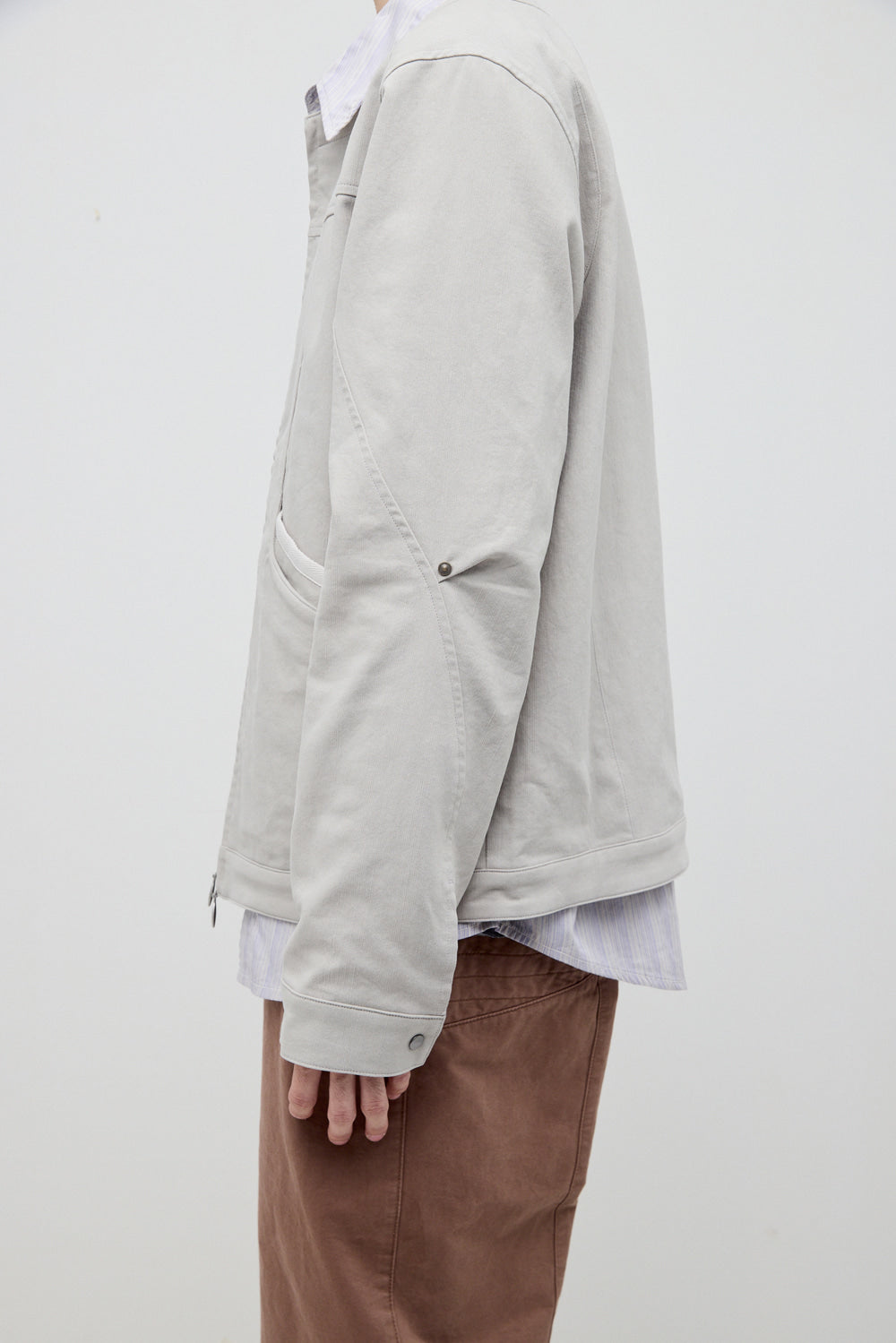 Hatchingroom - River Jacket (Stone) product image 7 | TRAB K-Fashion Australia