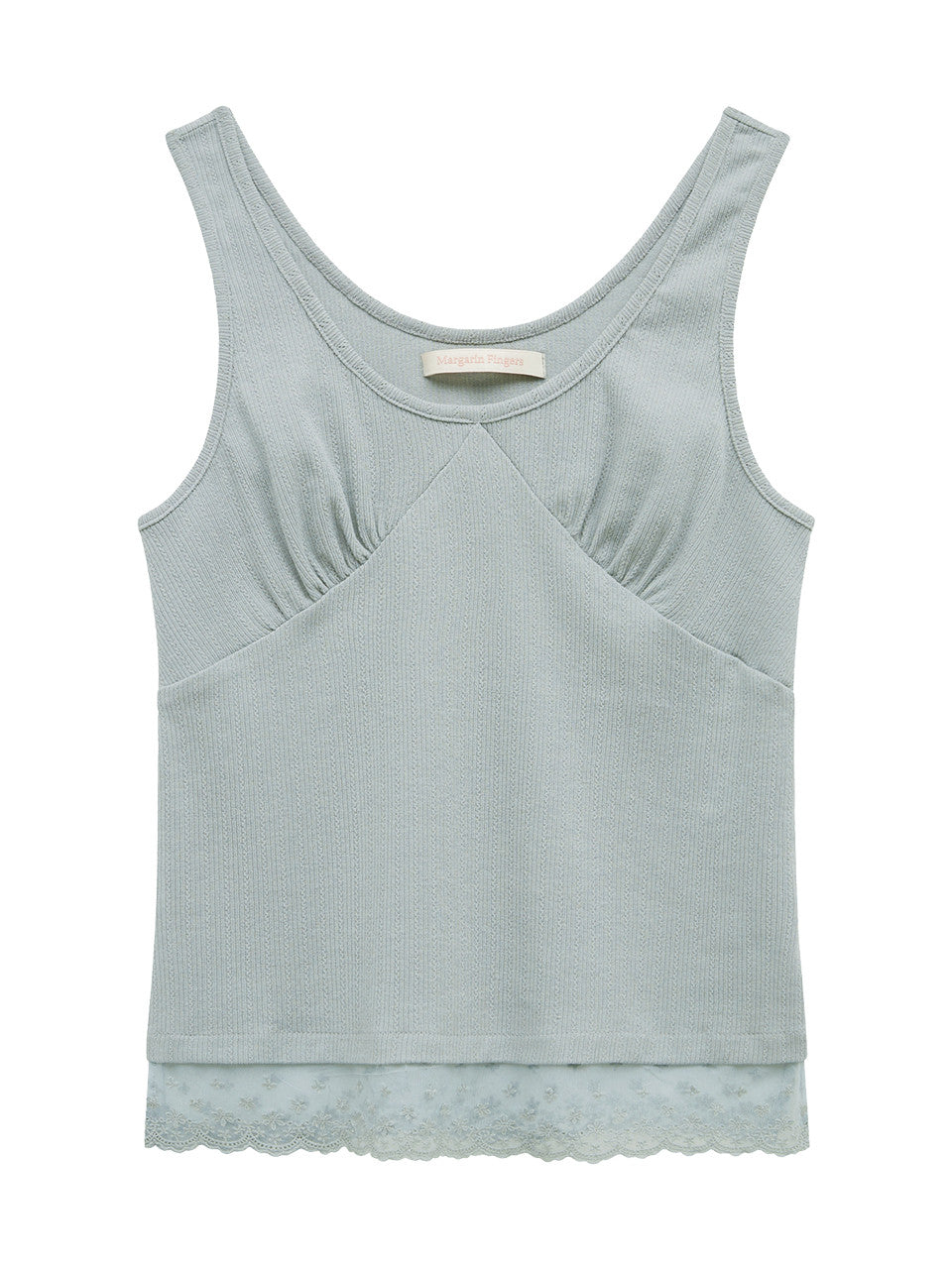 Margarin Fingers - Lace Detail Sleeveless (Blue) product image 2 | TRAB K-Fashion Australia