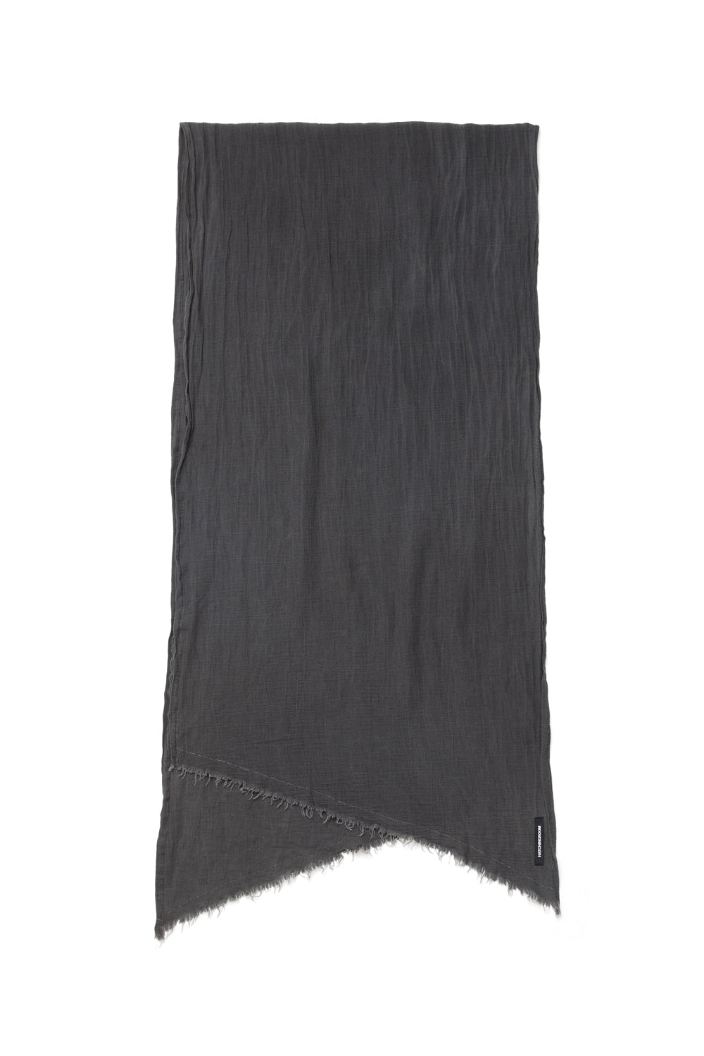 Hatchingroom - Crinkle Gauze Scarf (Dyed Grey) product image 4 | TRAB K-Fashion Australia