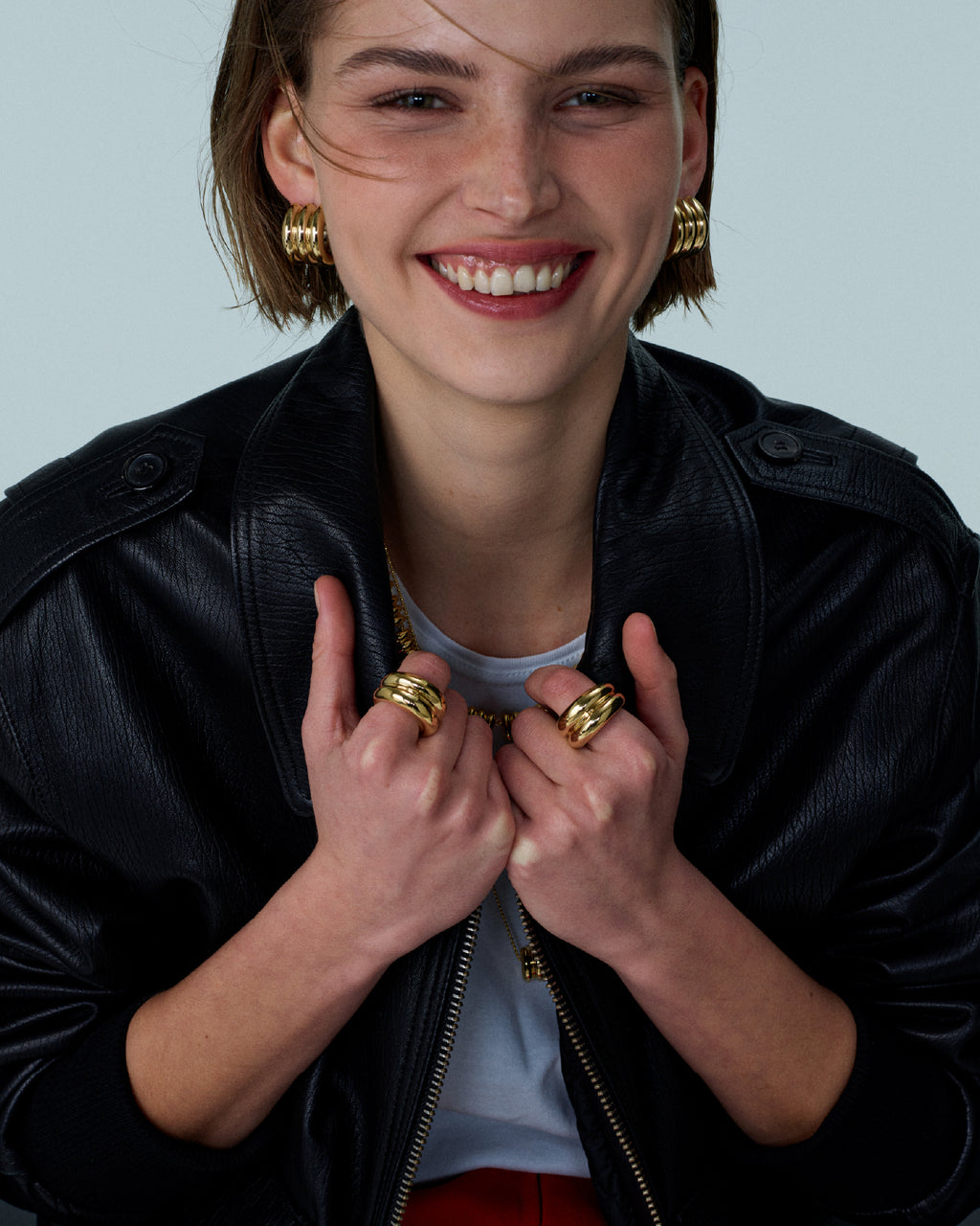 Numbering - Double Pipe Ring #5402 product image 2 | TRAB K-Fashion Australia