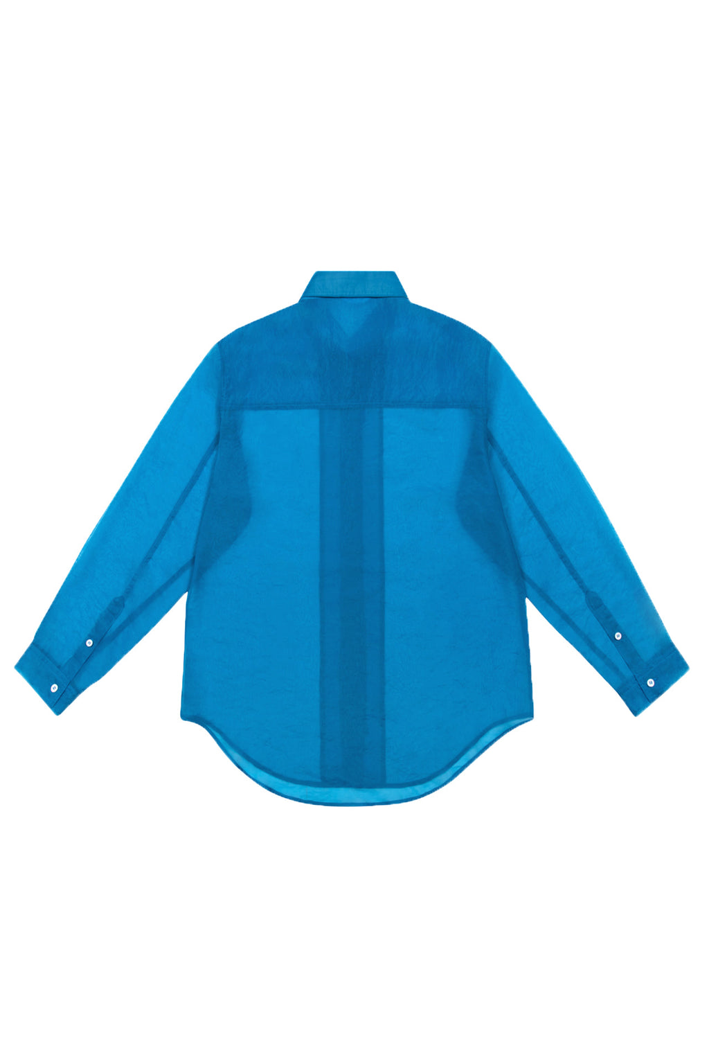 Stu - Sheer Shirt (Blue) product image 18 | TRAB K-Fashion Australia