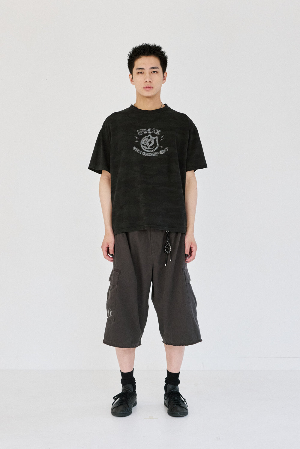 Hatchingroom - Lightning Ghost Felix Tee Over Dyed (Camo) product image 8 | TRAB K-Fashion Australia