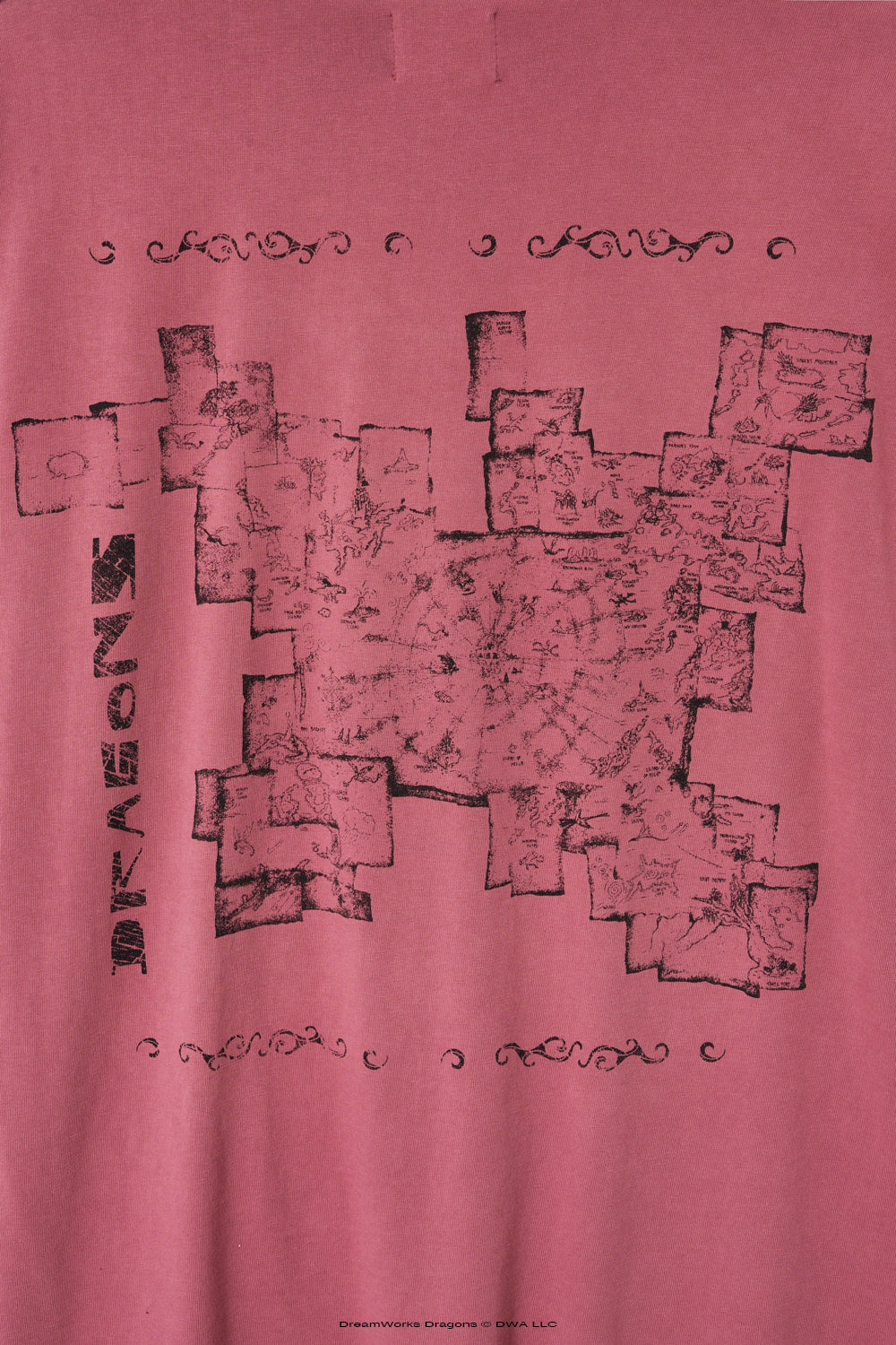 Hatchingroom - Dragon Cards Tee Vintage (Rose) product image 5 | TRAB K-Fashion Australia