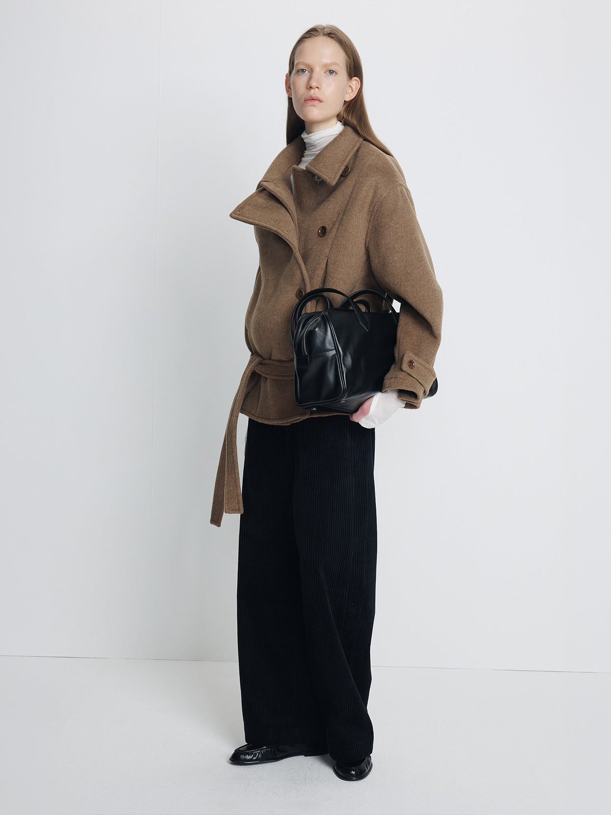 Tonywack - Wide-Leg Corduroy Pants (Midnight) product image 7 | TRAB K-Fashion Australia