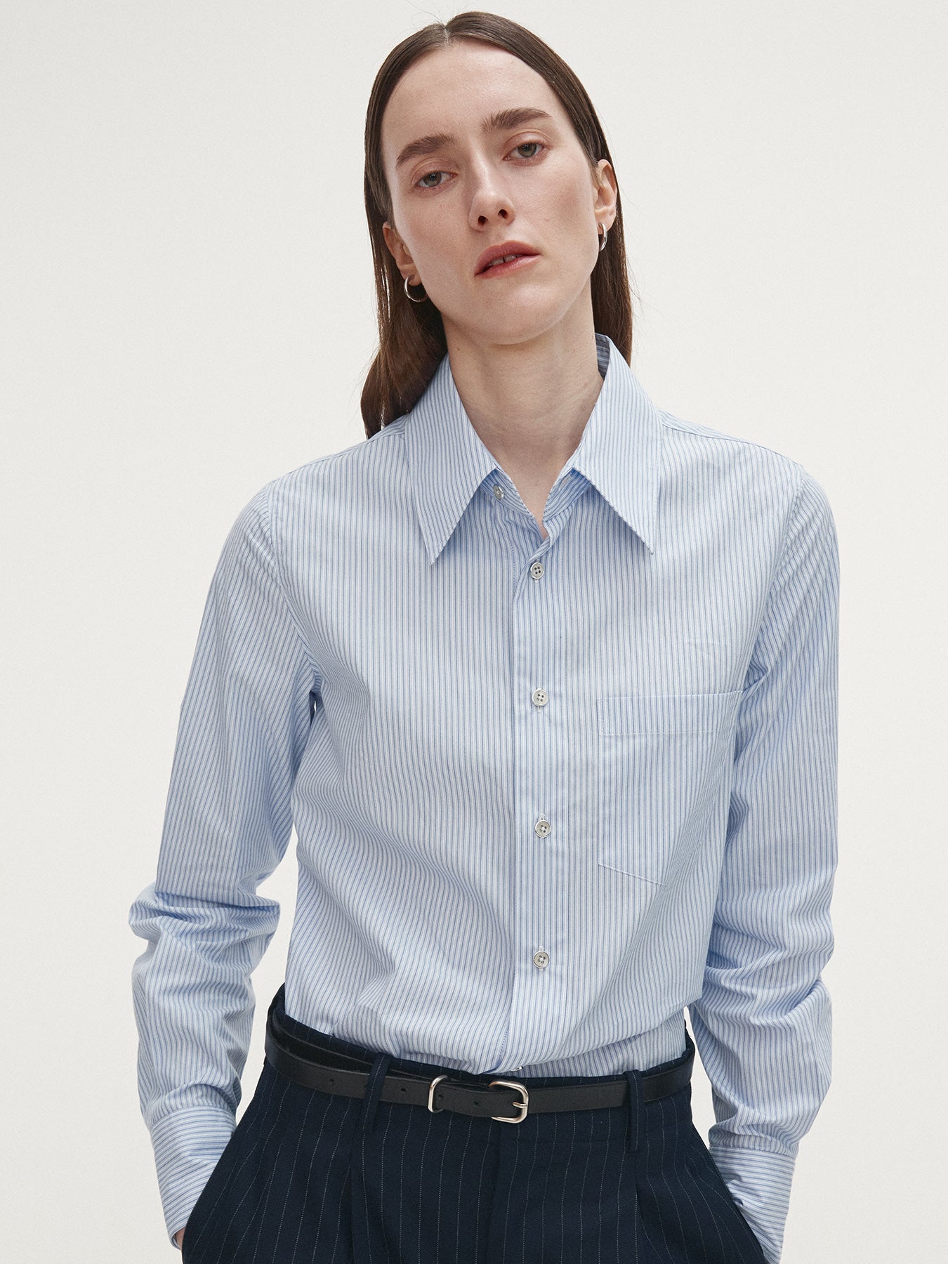 Tonywack - Striped Cotton Regular-Fit Shirts (Multi Stripe) product image 5 | TRAB K-Fashion Australia