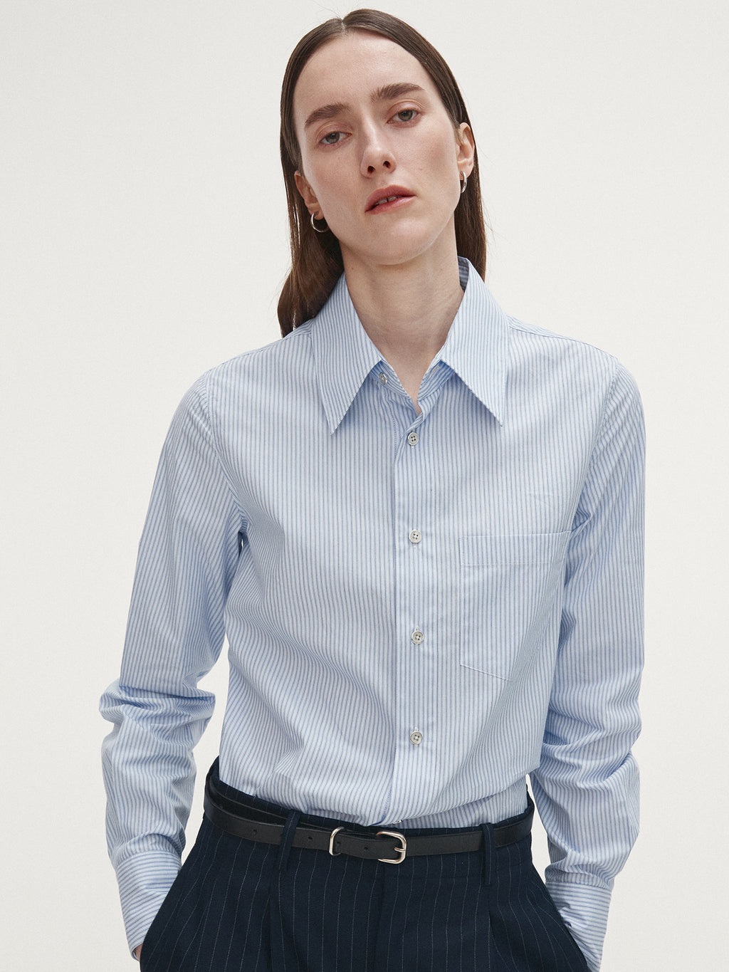 Tonywack - Striped Cotton Regular-Fit Shirts (Multi Stripe) product image 5 | TRAB K-Fashion Australia