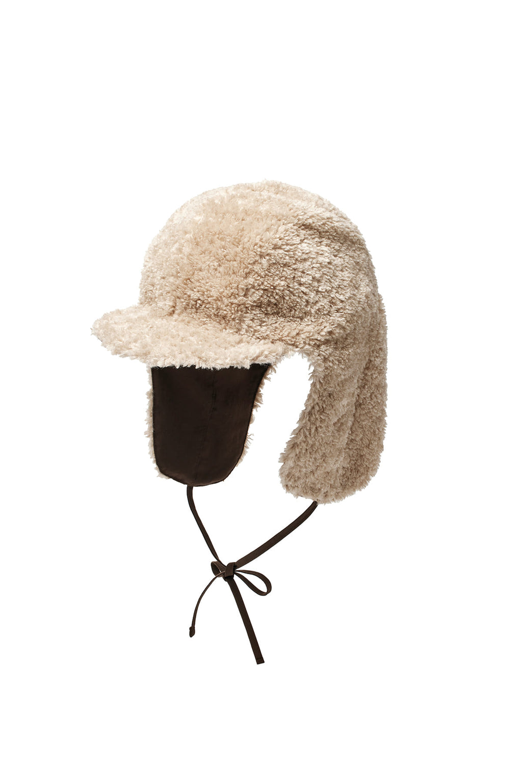 Matin Kim - Matin Reversible Trooper Hat (Brown) product image 3 | TRAB K-Fashion Australia