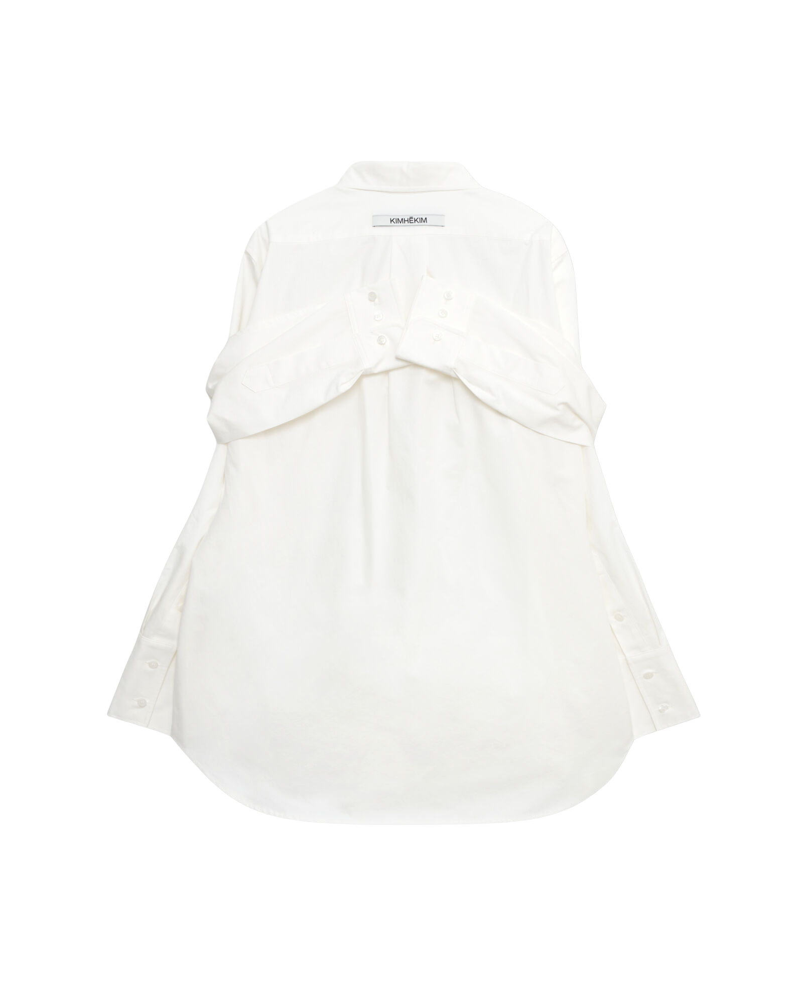 Kimhe Kim - Reformed Long Shirt (White) product image 8 | TRAB K-Fashion Australia