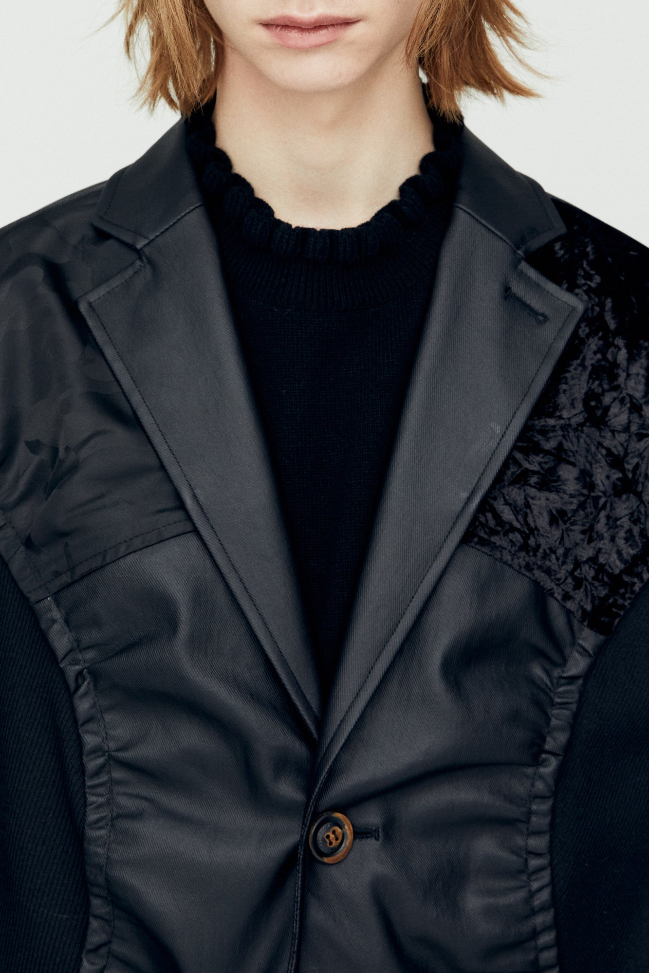 Andersson Bell - Flight Mix Jacket (Black) product image 5 | TRAB K-Fashion Australia