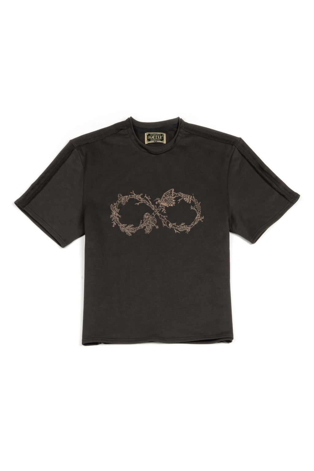 Ioedle - Möbius Cycle T-Shirt (Charcoal) product image 3 | TRAB K-Fashion Australia