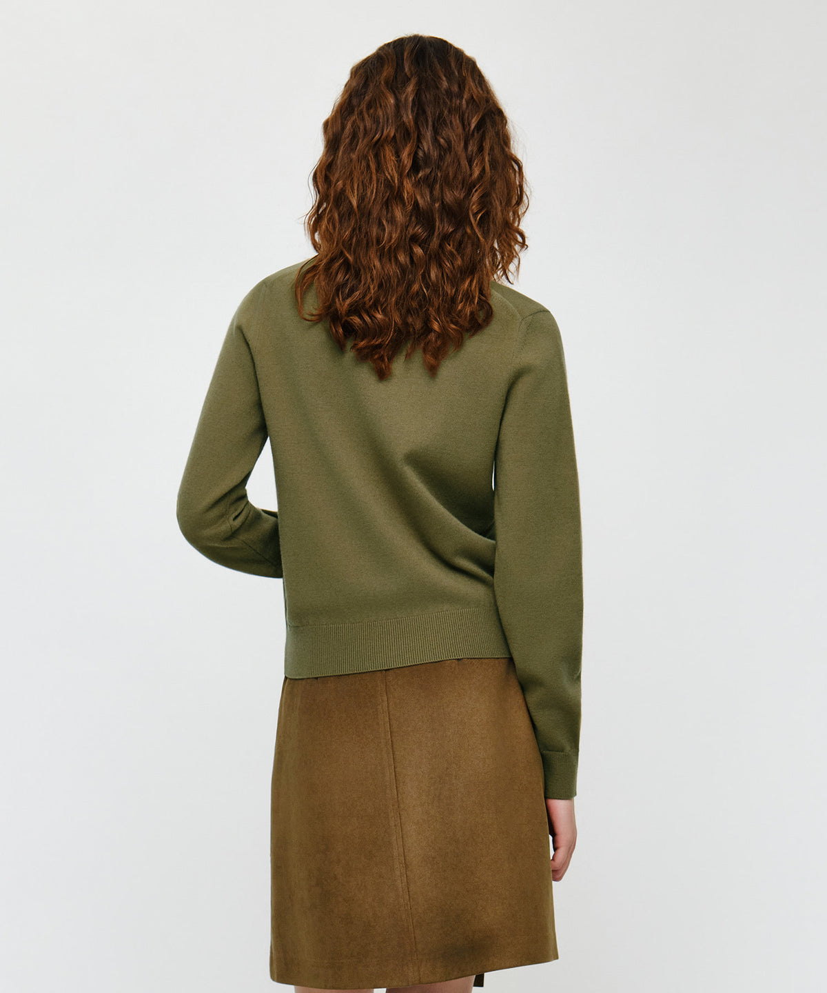 Marithe & Francois Girbaud - Small Classic Logo Knit Pullover (Olive) product image 3 | TRAB K-Fashion Australia