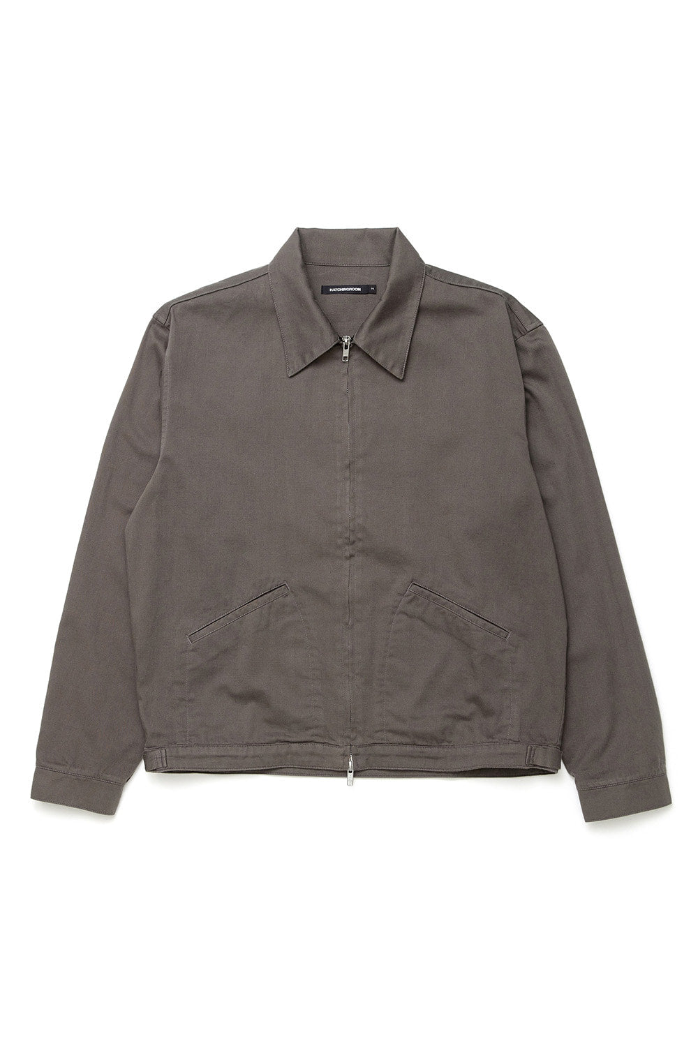 Hatchingroom - Plain Blouson Mud (Brown) product image 1 | TRAB K-Fashion Australia
