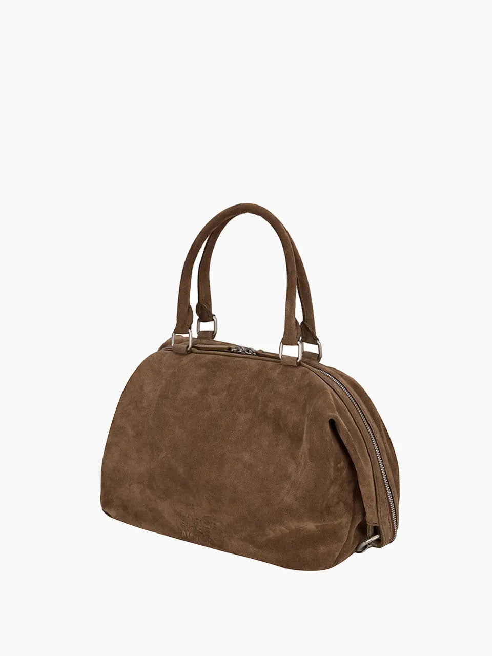 Marge Sherwood - Dumpling Tote (Cappuccino Suede) product image 5 | TRAB K-Fashion Australia