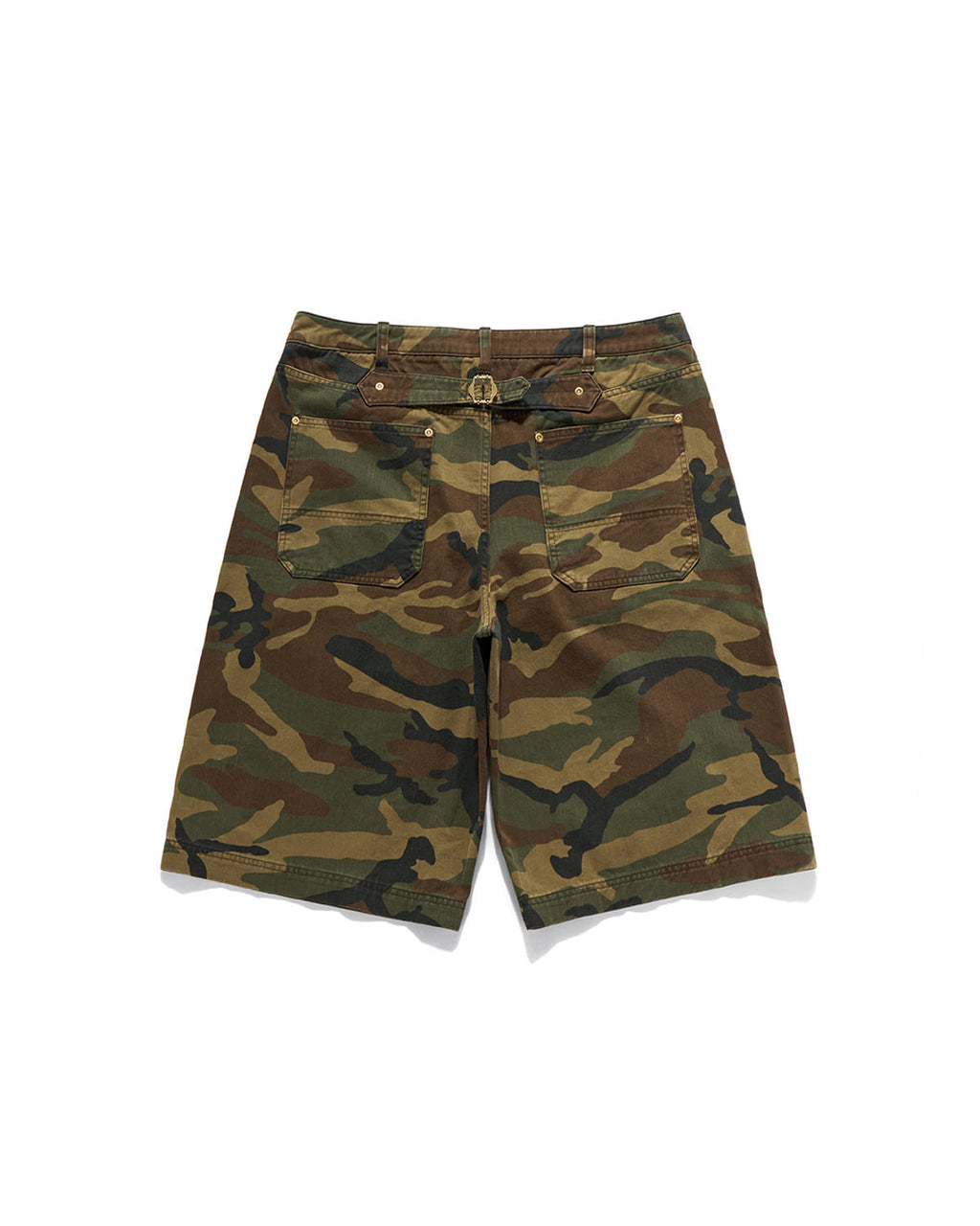 Eastlogue - Rockabilly Curved Shorts (Camo) product image 6 | TRAB K-Fashion Australia