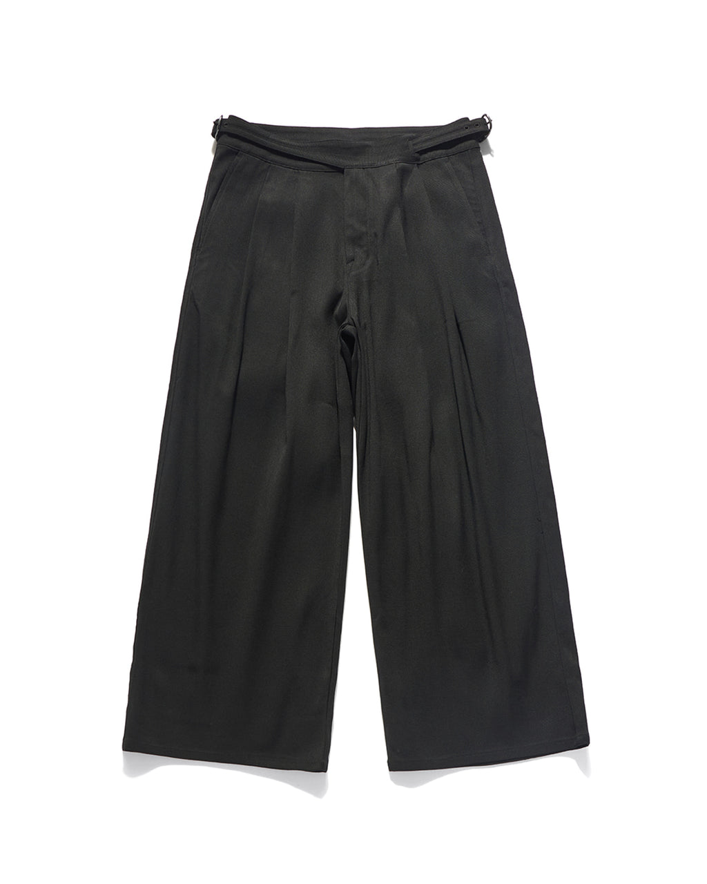 Eastlogue - Grukha Belted Pants (Black Twill) product image 1 | TRAB K-Fashion Australia
