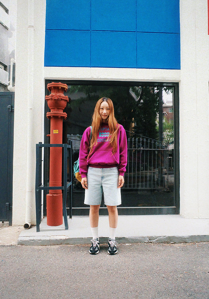 Collect Pieces - Abc Hoodie (Magenta) product image 6 | TRAB K-Fashion Australia