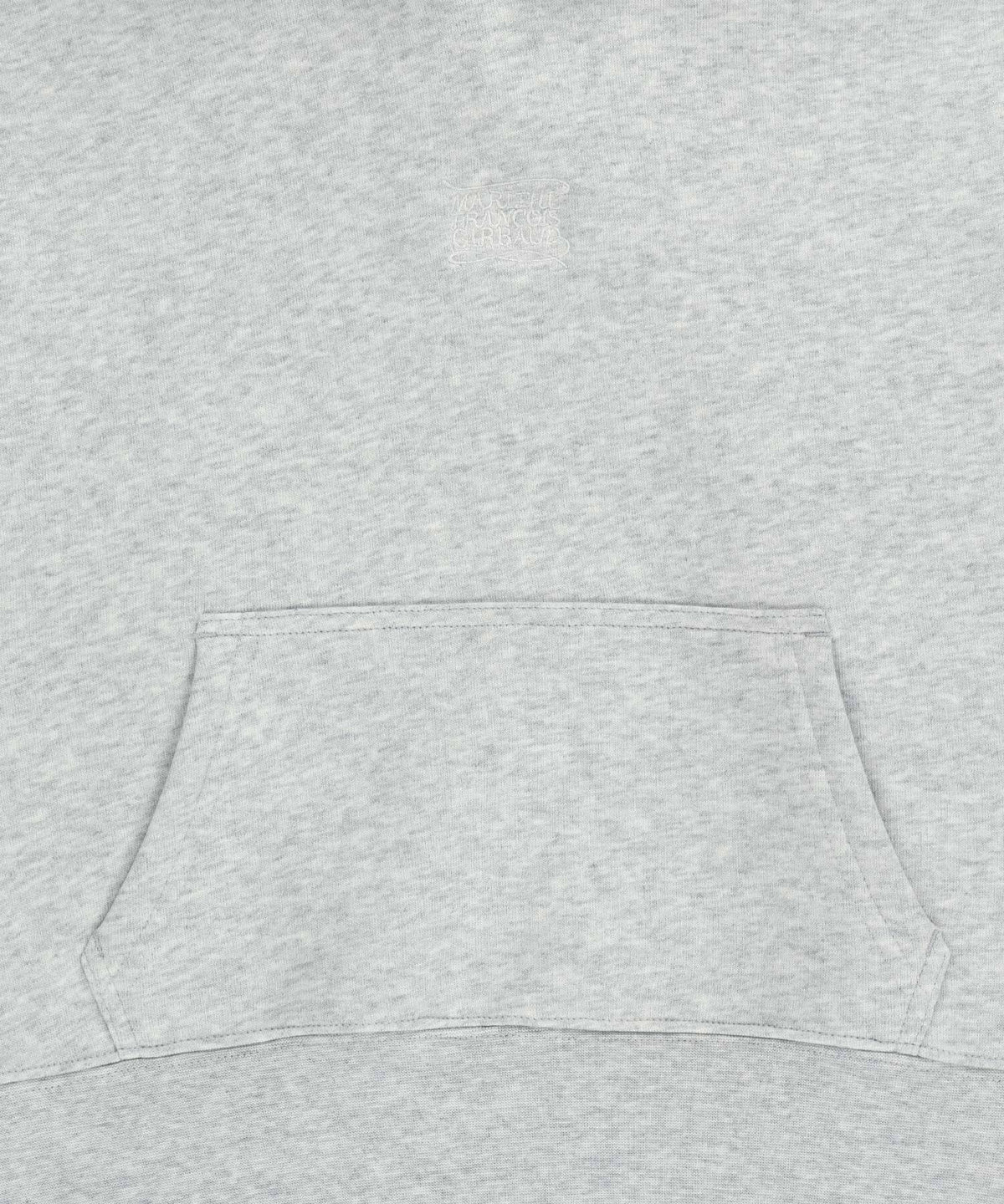 Marithe & Francois Girbaud - Drawing Classic Logo Crop Hoodie (Light Heather Gray) product image 5 | TRAB K-Fashion Australia