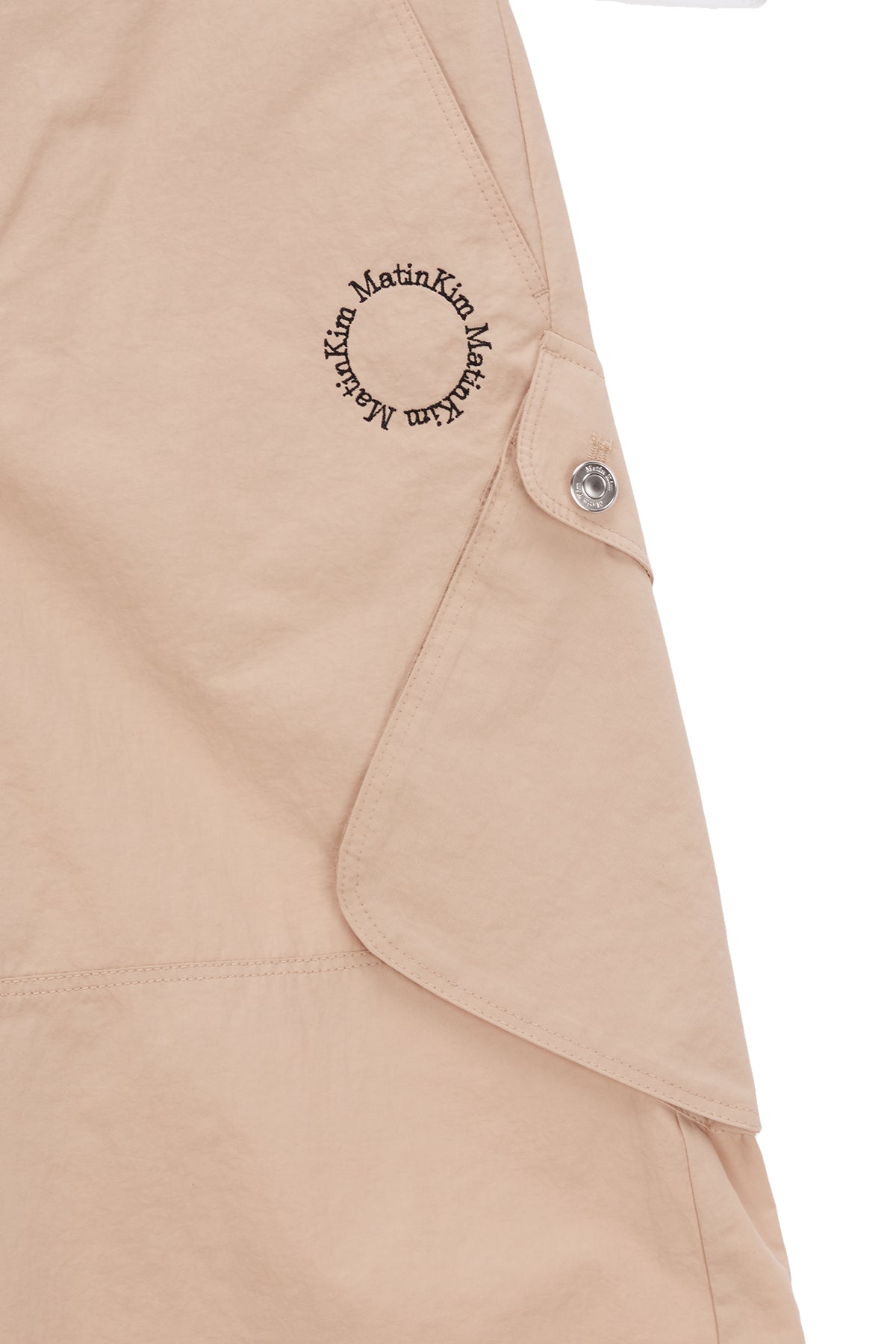 Matin Kim - Cargo Bermuda Pants (Beige) product image 4 | TRAB K-Fashion Australia