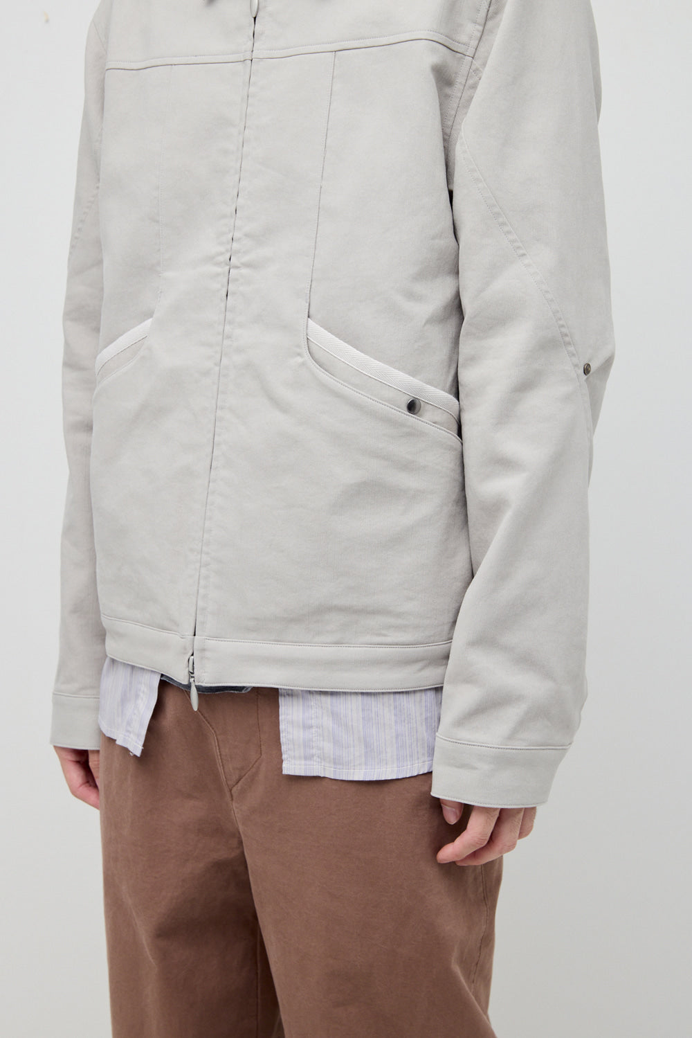 Hatchingroom - River Jacket (Stone) product image 9 | TRAB K-Fashion Australia