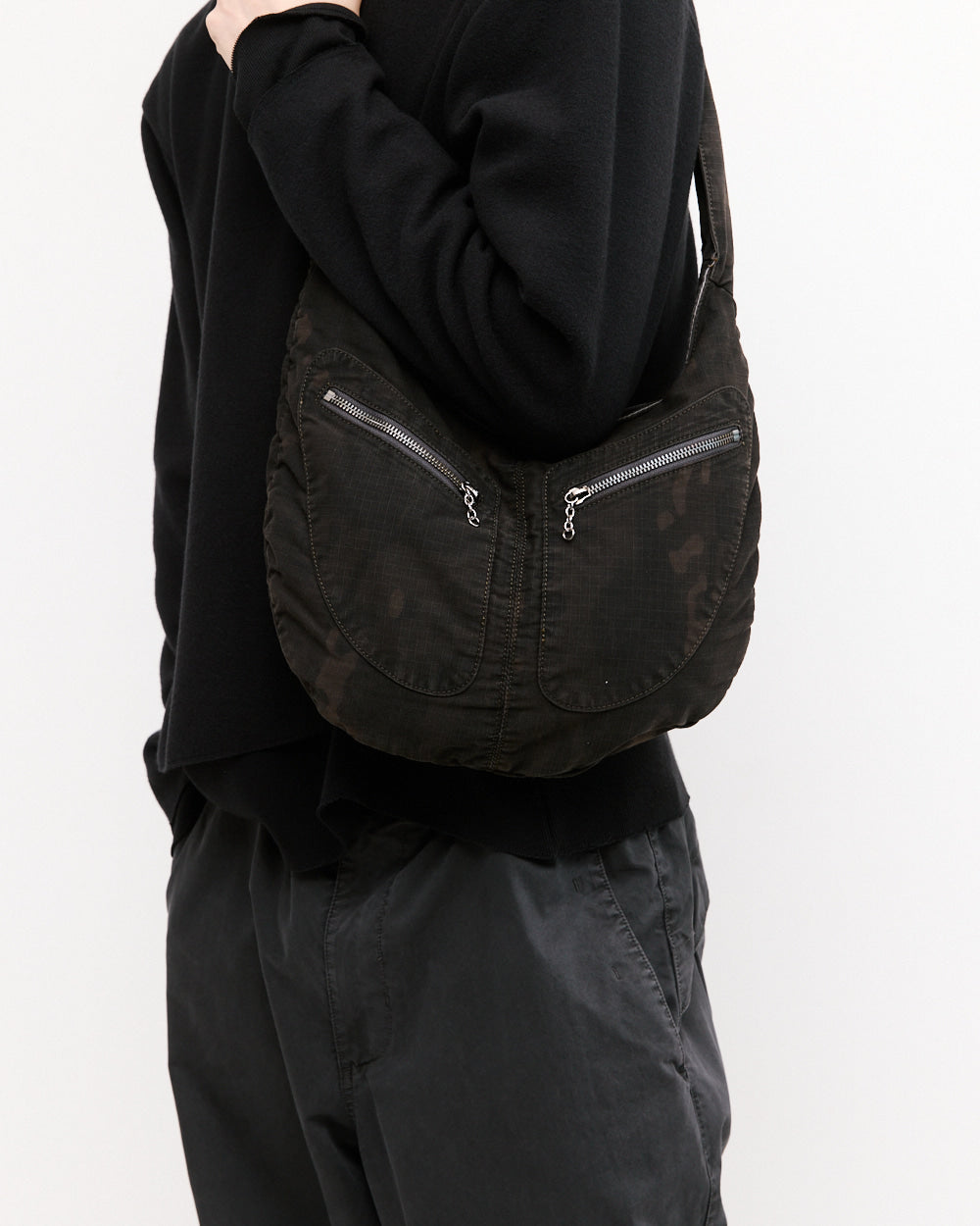Hatchingroom - Dyed Twin Bag Black (Camo) product image 11 | TRAB K-Fashion Australia