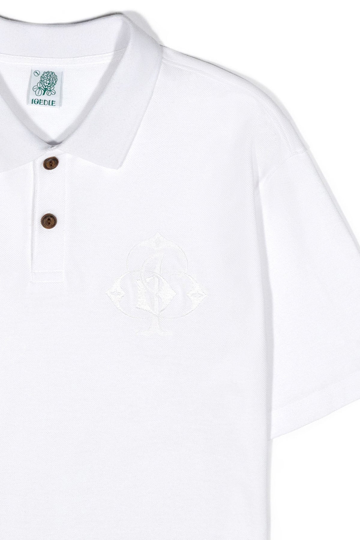 Ioedle - Clover Embroidered Pique White (OC) product image 4 | TRAB K-Fashion Australia