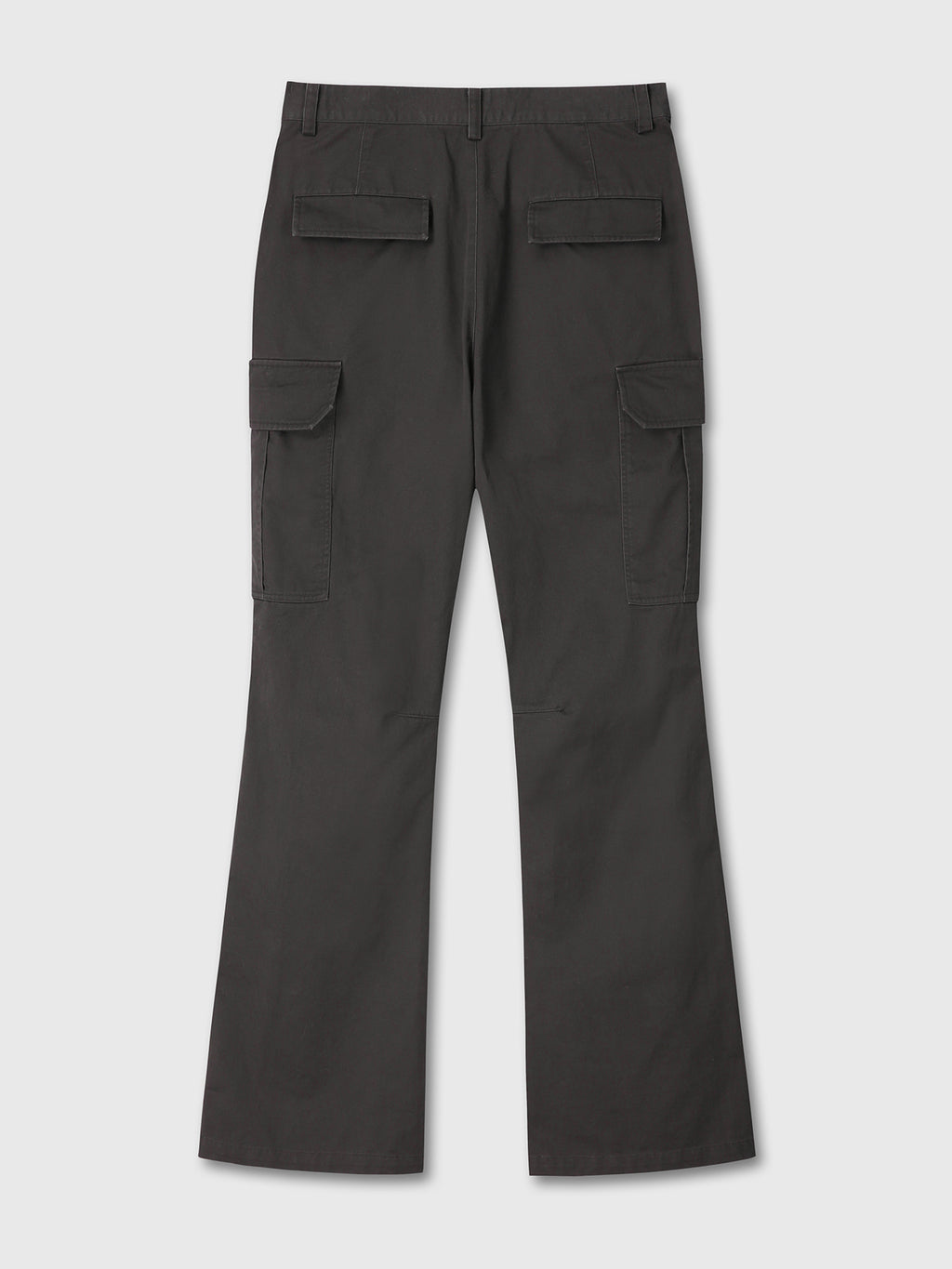 Tonywack - Washed Cotton Loose Flared Cargo Pants (Ebony) product image 9 | TRAB K-Fashion Australia