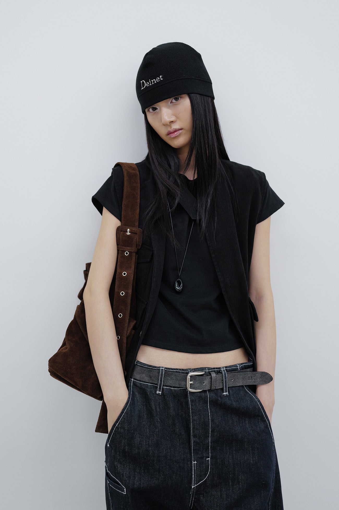 Deinet - Deinet Multi Pocket Cotton Vest (Black) product image 5 | TRAB K-Fashion Australia