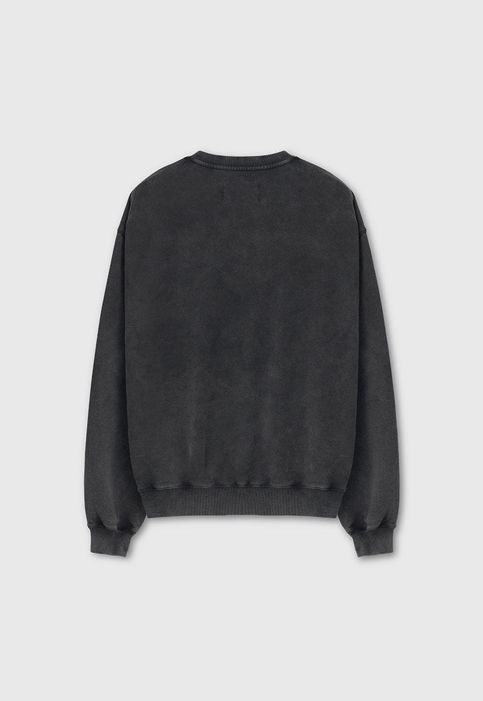 Tonywack - Rueflex Hand-Painted Sweatshirt (Faded Black) product image 7 | TRAB K-Fashion Australia
