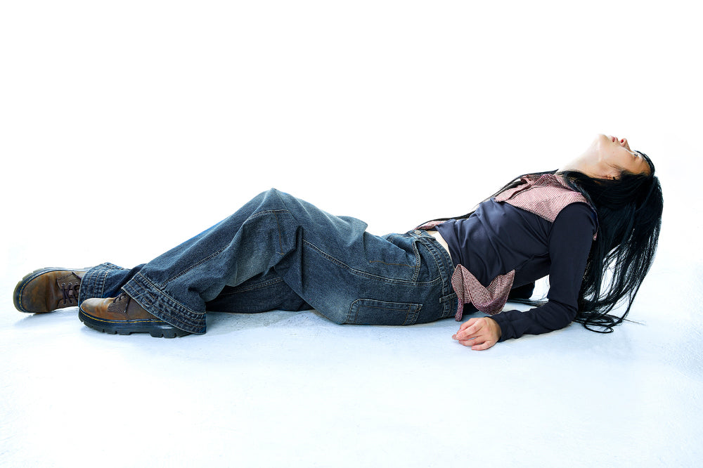 Coyseio - Deep Denim Pants (Navy) product image 7 | TRAB K-Fashion Australia