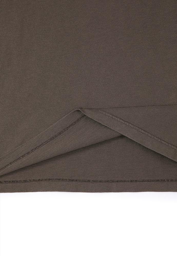 Art if acts - Garment Dyed Slub Pocket T-Shirt (Charcoal) product image 13 | TRAB K-Fashion Australia