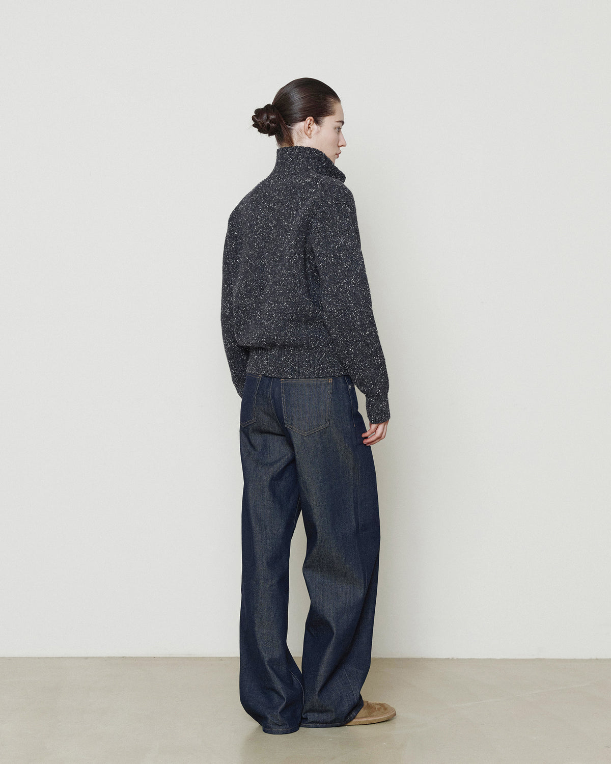 Brownyard - Low Rise Wide Denim (Indigo) product image 5 | TRAB K-Fashion Australia