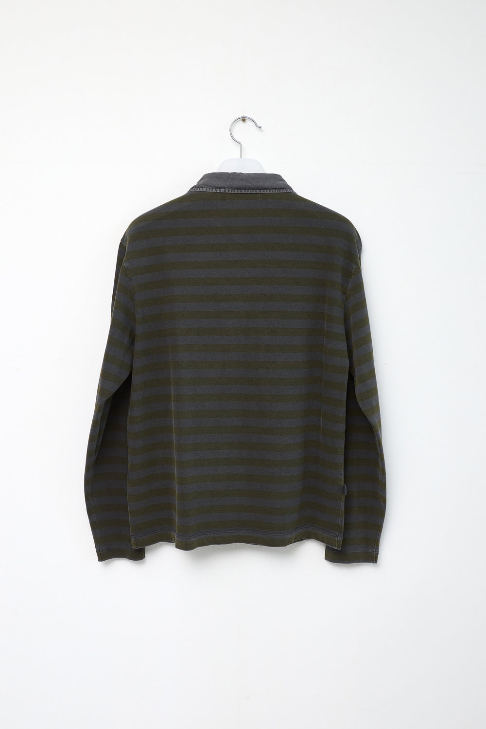 Hatchingroom - VTG Stripe Polo Tee Dyed (Yellow) product image 2 | TRAB K-Fashion Australia