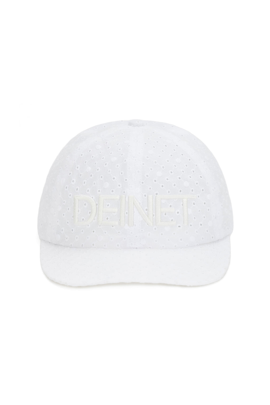 Deinet - Deinet Punching Lace Logo Cap (White) product image 1 | TRAB K-Fashion Australia