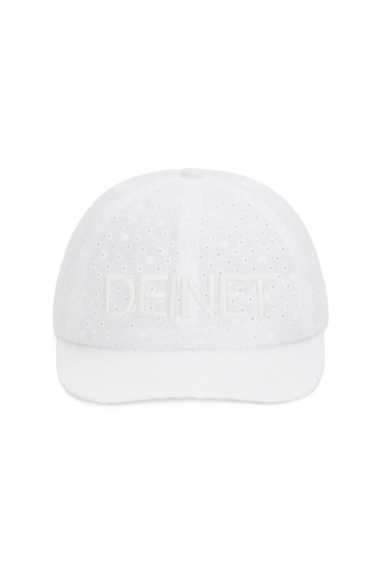 Deinet - Deinet Punching Lace Logo Cap (White) product image 1 | TRAB K-Fashion Australia